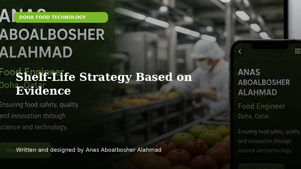 Shelf-Life Strategy Based on Evidence by Anas Aboalbosher Alahmad